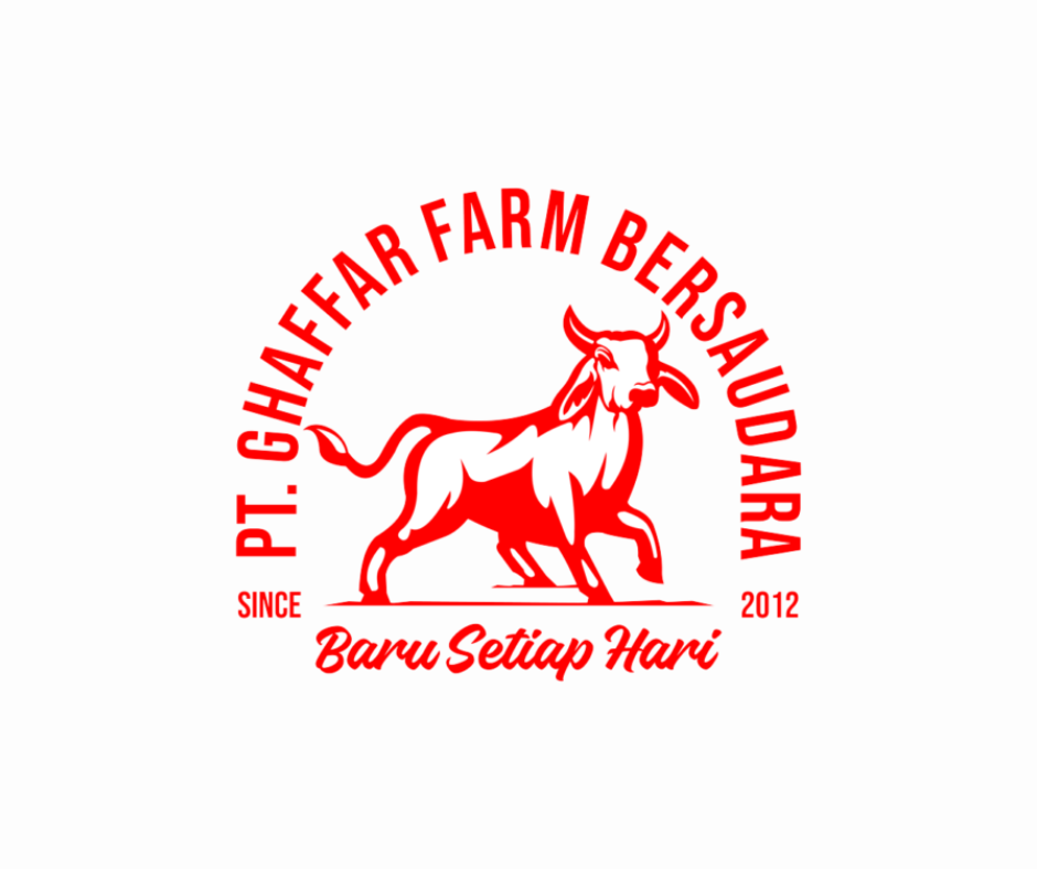 logo buatan akeno - brand investasi sapi